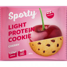 Печенье Sporty Protein Light 40 грамм (коробка 12 шт.)