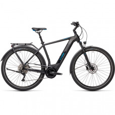 Велосипед CUBE KATHMANDU HYBRID PRO 500 (black'n'blue) 2021
