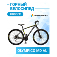 Велосипед 29' Hogger OLYMPICO MD Черно-желтый