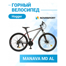 Велосипед 27,5' Hogger MANAVA MD Черно-красный