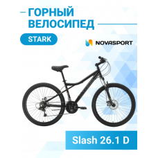 Велосипед Stark'21 Slash 26.1 D черный/черный