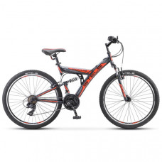 Велосипед Stels Focus 26' V 18 sp V030 Черный/Красный (LU086305)