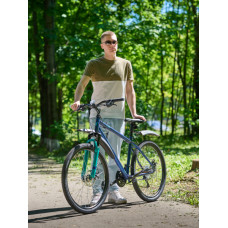 Велосипед 26' ACID F 300 D Темно-Синий/Бирюзовый 2022 г