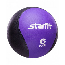 Медбол высокой плотности STARFIT GB-702 6 кг, фиолетовый