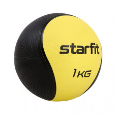 Медбол высокой плотности STARFIT GB-702 1 кг, желтый