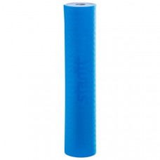 Коврик для йоги STARFIT FM-201 TPE 173x61x0,4 см, синий/серый 1/12