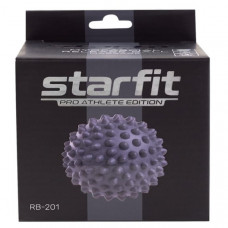 Мяч для МФР STARFIT RB-201, 9 см, серый