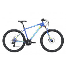 Велосипед Stark'23 Hunter 27.2 D насыщенный синий/голубой металлик