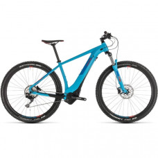 Велосипед CUBE REACTION HYBRID EXC 500 29 (blue'n'red) 2019