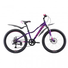 Велосипед Stark'20 Bliss 24.1 D фиолетовый/розовый/белый H000016486